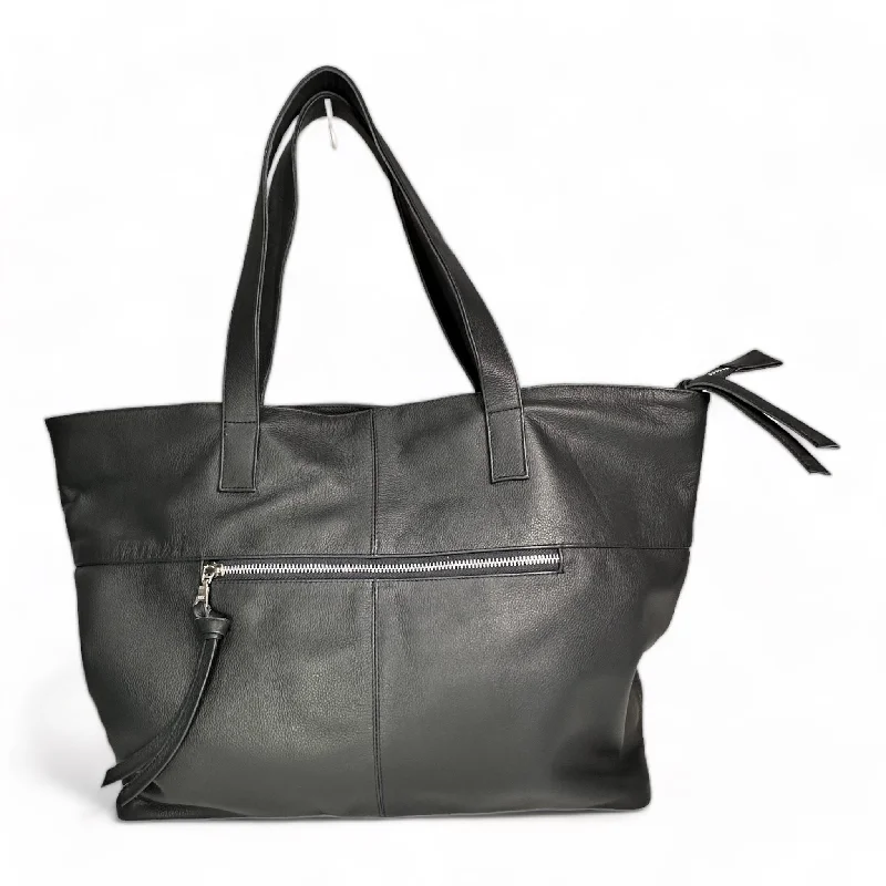 Seasonal Clearance Bags For Summer Toronto French Navy Leather Tote Bag