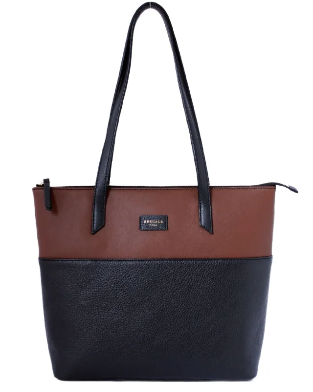 Inspired Bags For Luxury Fashion Lovers Two-Tone Tote-Calf Leather