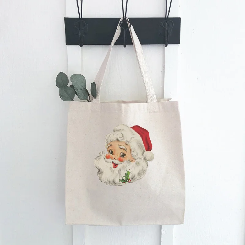 Senior Travelers Vintage Santa - Canvas Tote Bag