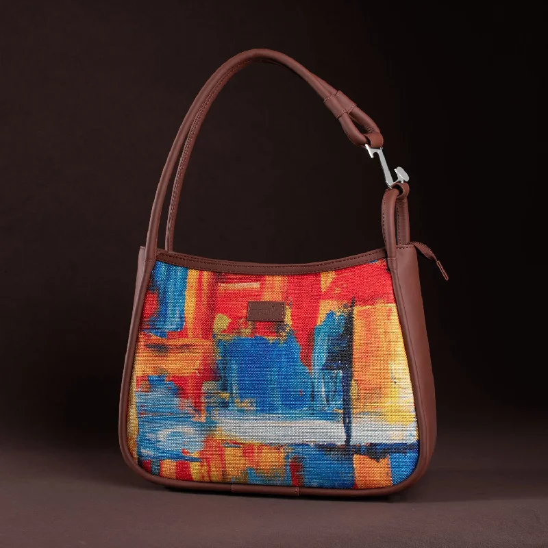 Seasonal Sale Bags Abstract Amaze Sleek Shoulder Bag