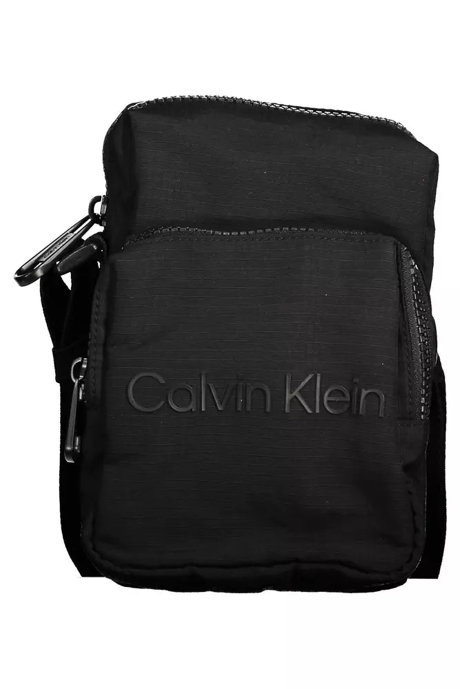 Bags For Outdoor Adventures Calvin Klein Black Nylon Men Shoulder Bag