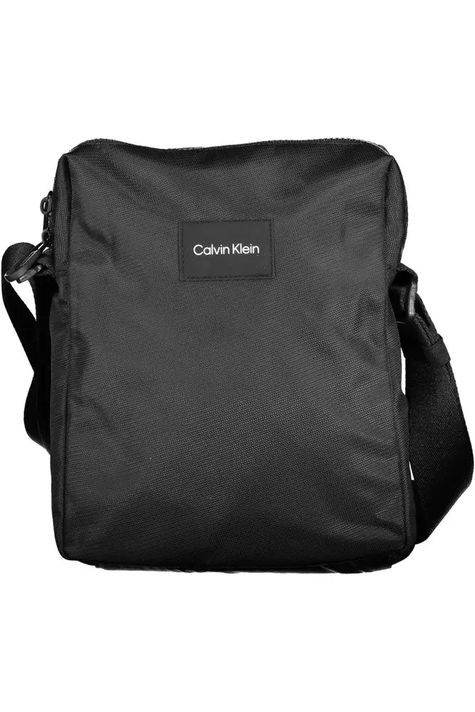 Inspired Bags For Luxury Fashion Lovers Calvin Klein "Black Polyester Mens Shoulder Bag"