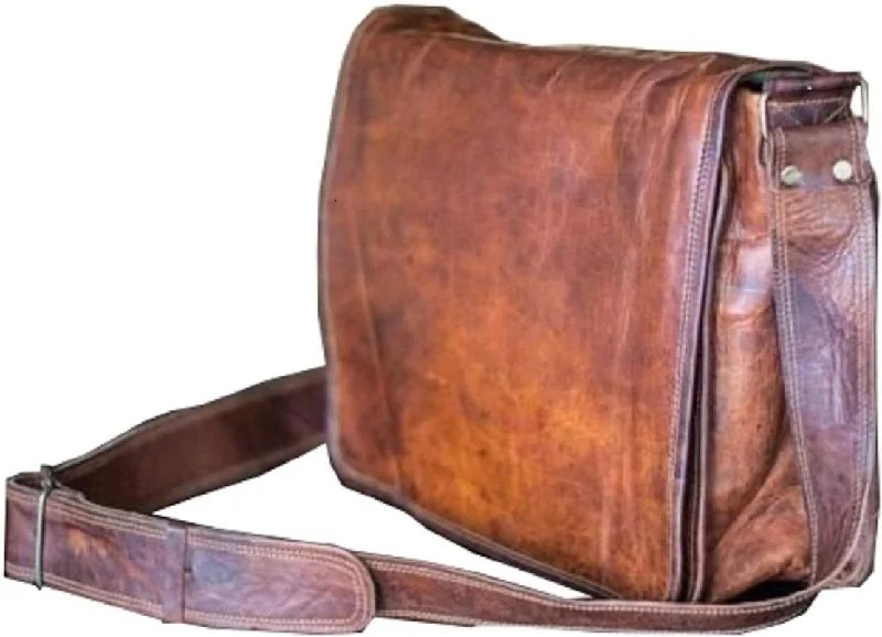 Sleek And Seasonal Sale Bags 11 inch Small Handmade Crossbody Shoulder Genuine Leather iPad/Tablet Vintage Messenger Bag For 10.5 inch iPad Pro for Women & Men - Gift for Him Her