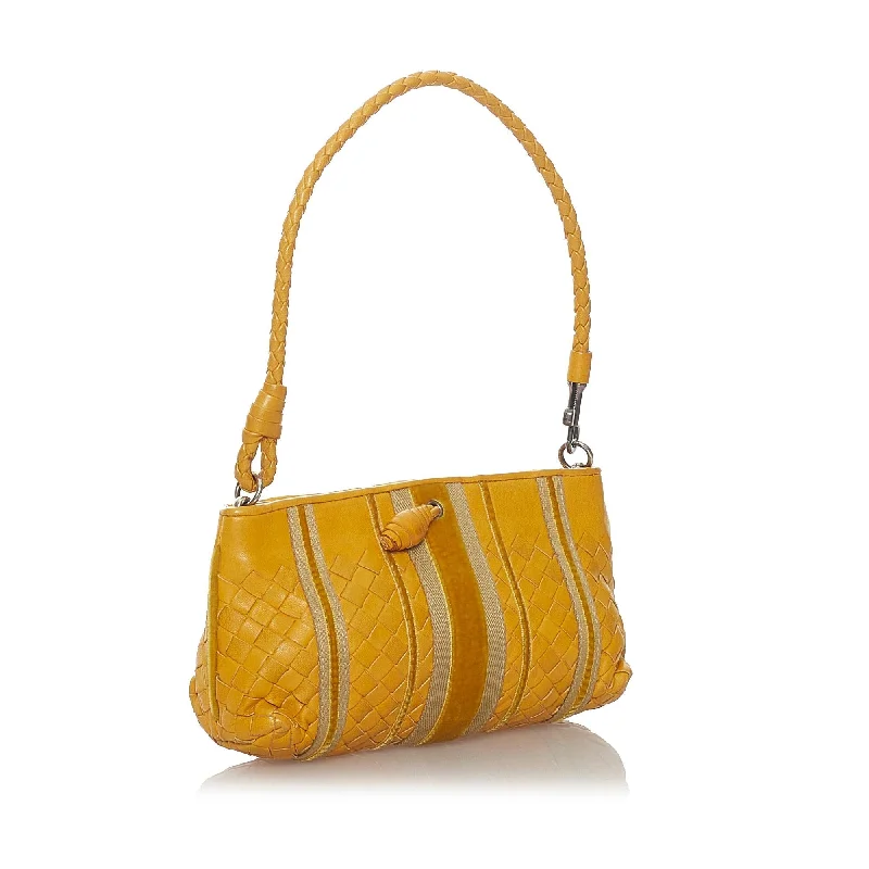 Flash Sales On Premium And High-Quality Bags Bottega Veneta Intrecciato Leather Shoulder Bag (SHG-27650)