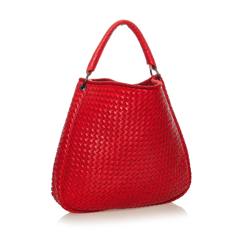 Inspired Bags For High-End Fashion Bottega Veneta Intrecciato Leather Shoulder Bag (SHG-27783)