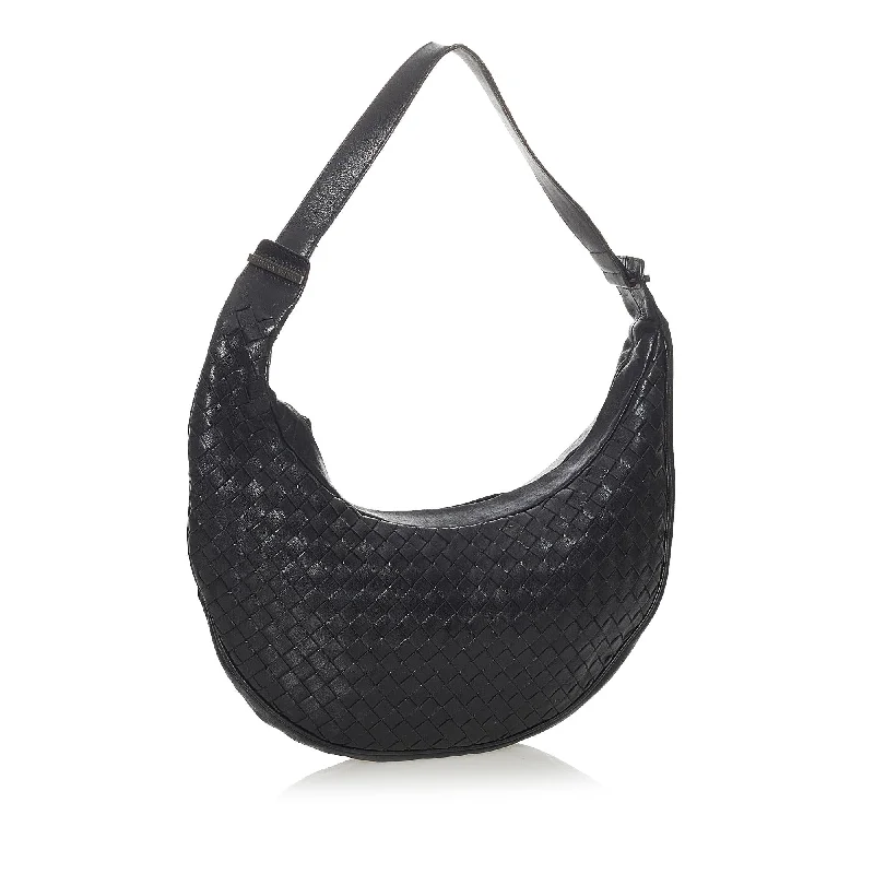 Discounted Designer Bags For Clearance Sale Bottega Veneta Intrecciato Leather Shoulder Bag (SHG-28130)