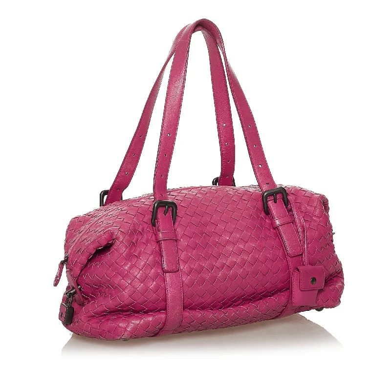 Wholesale Bags For Resellers Bottega Veneta Intrecciato Leather Shoulder Bag (SHG-28389)