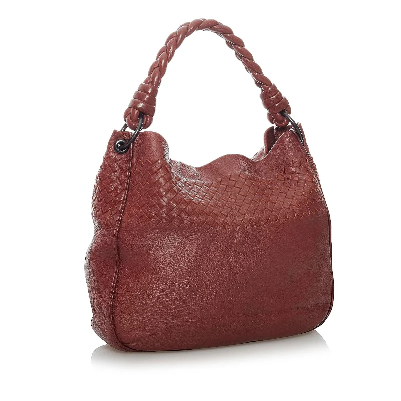Luxury Bags For Working Professionals Bottega Veneta Intrecciato Leather Shoulder Bag (SHG-29867)