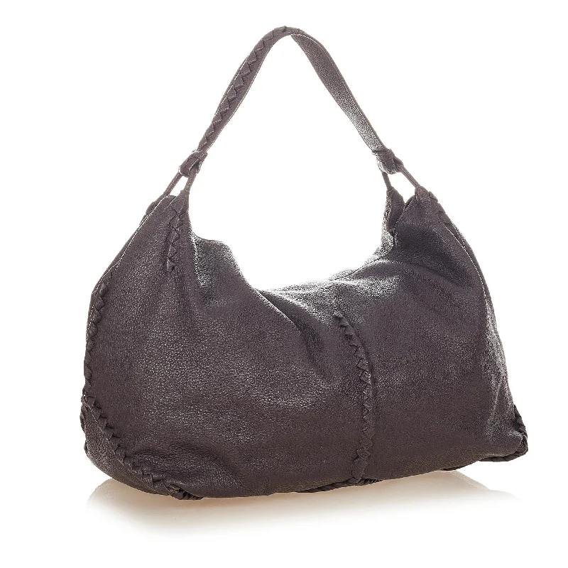 Scratch-Resistant And Luxury Sale Bags Bottega Veneta Intrecciato Leather Shoulder Bag (SHG-36215)