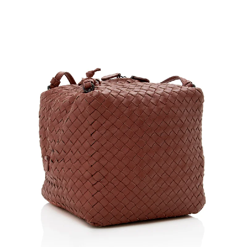 Vintage Bags For Retro And Classic Fashion Lovers Bottega Veneta Intrecciato Nappa Shoulder Bag (SHF-14817)