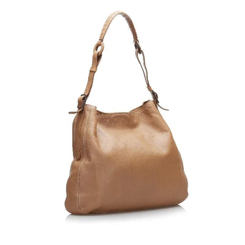 Trendy And Discounted Designer Handbags Bottega Veneta Leather Shoulder bag (SHG-36677)