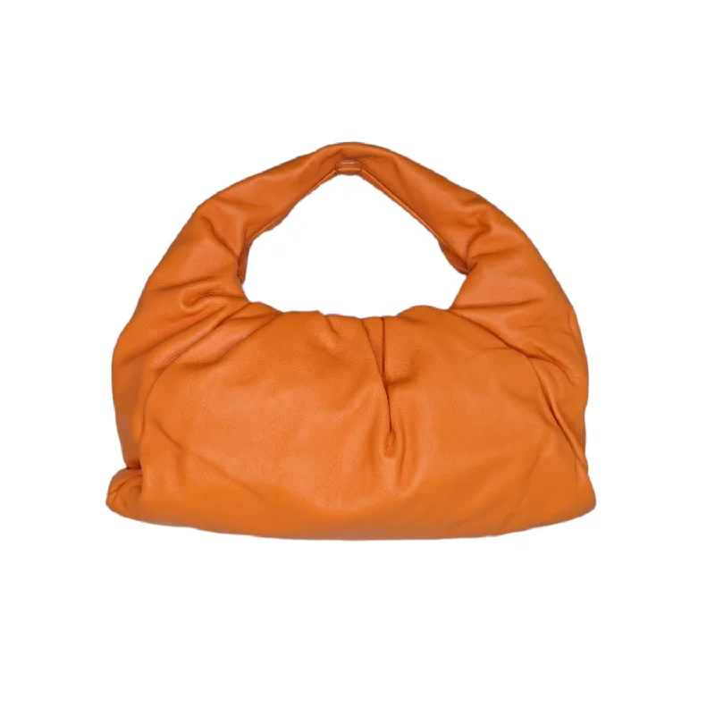 Lightweight And Affordable Bags Bottega Veneta Light Orange Calfskin The Shoulder Pouch