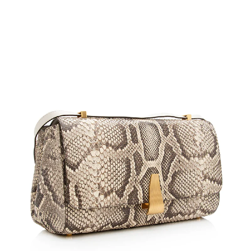 Bags With Limited-Time Deals Bottega Veneta Python Angle Shoulder Bag (SHF-19145)