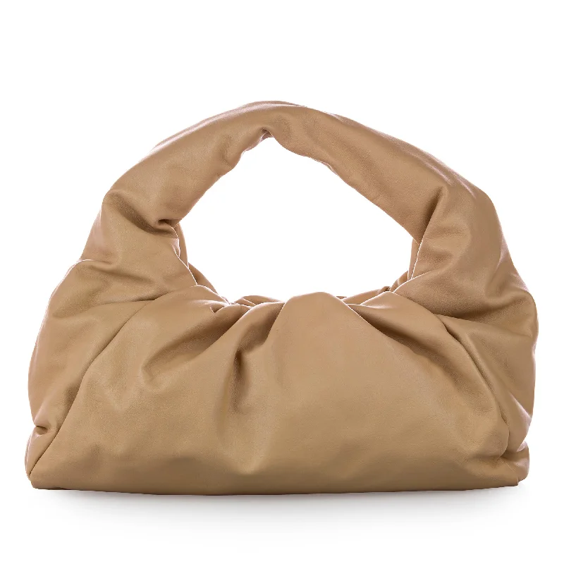 High-Quality Bags Bottega Veneta Shoulder Pouch Beige