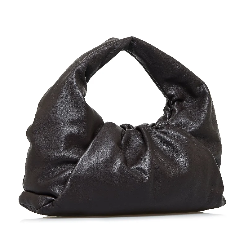 Luxury Bags With Premium Materials And Craftsmanship Bottega Veneta Shoulder Pouch Medium Black