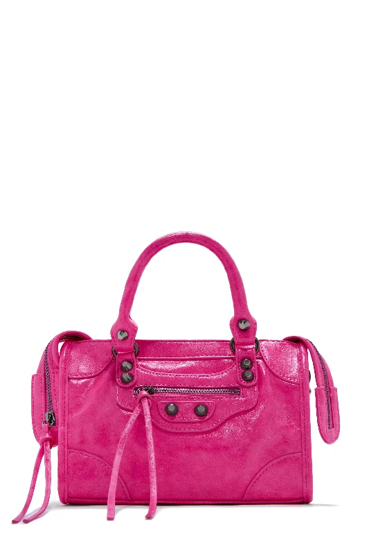 Trendy And Discounted Designer Handbags Natalie Crossbody Shoulder Bag - Pink