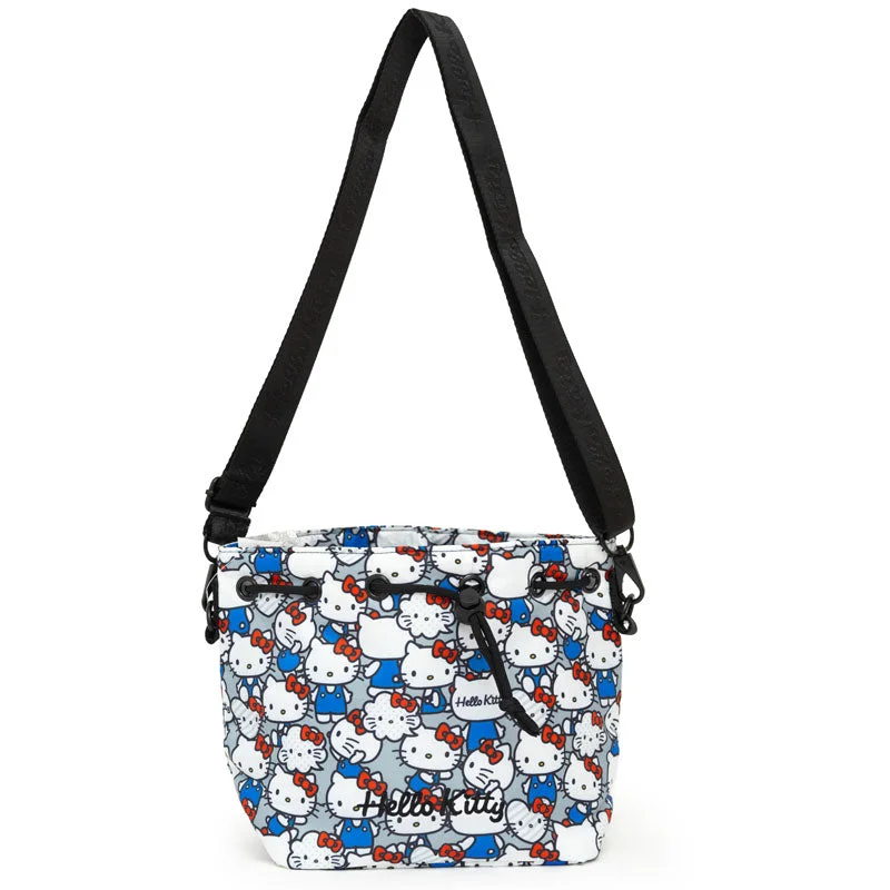 Bags With Tsa-Approved Features Hello Kitty Pose Pattern Shoulder Purse