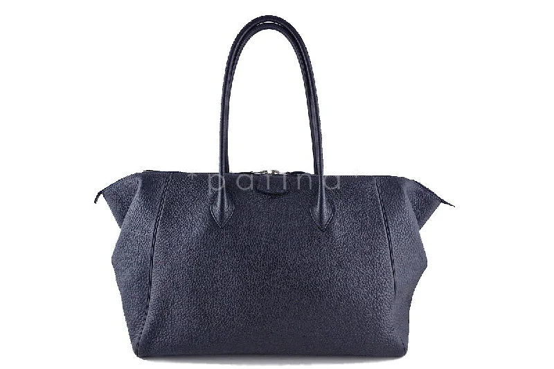 Handbag For Fashion Hermes Indigo 37cm Paris Bombay Shoulder Tote Bag