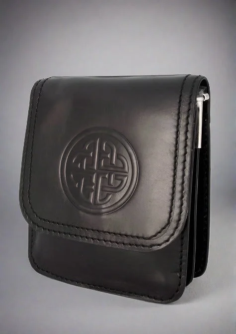 Luxury Bags On Sale Lee River Morrigan Celtic Shoulder Bag | Black