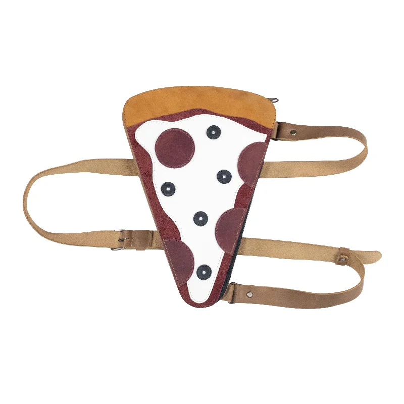 Black Friday Deals On Stylish Handbags Pizza Slice-Shaped Shoulder Bag