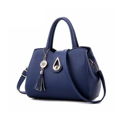 Stylish Bags For Fashion Bloggers With Promotions Women Handbag Ladies Tassel High Quality PU Leather Totes Bags Women Shoulder Bag