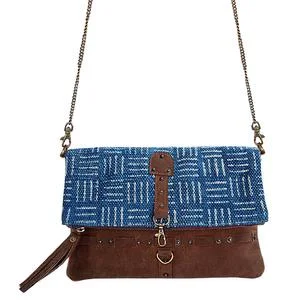 Bag Deals Woven Fabric Leather Shoulder Boho Bag for Women