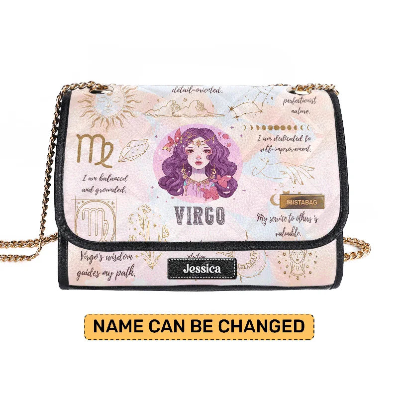 Chic Bags For Office Professionals And Urban Dwellers Zodiac - Personalized Convertible Shoulder Bag SBCOBLTN1572L