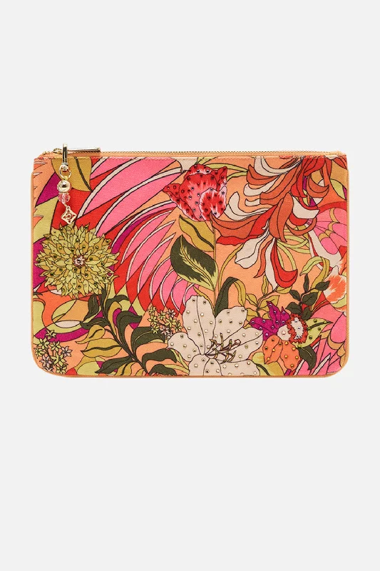 Lightweight Bags With Clearance Prices SMALL CANVAS CLUTCH THE FLOWER CHILD SOCIETY Lightweight Bags With Clearance Prices SMALL CANVAS CLUTCH THE FLOWER CHILD SOCIETY