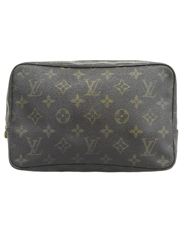 Sleek And Seasonal Sale Bags Brown Monogram Canvas Clutch Bag for Women