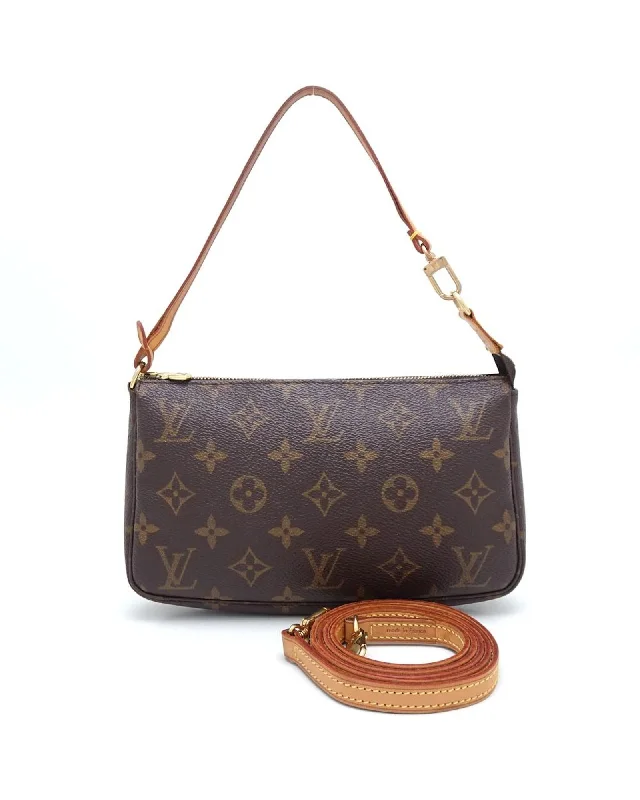 Spacious And Discounted Bags Monogram Canvas Clutch Bag