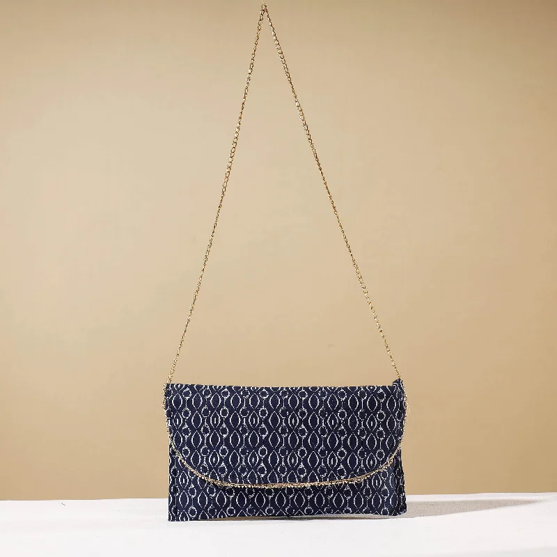 Stylish Bag For Women Blue - Marudhara Printed Sling Clutch Wallet