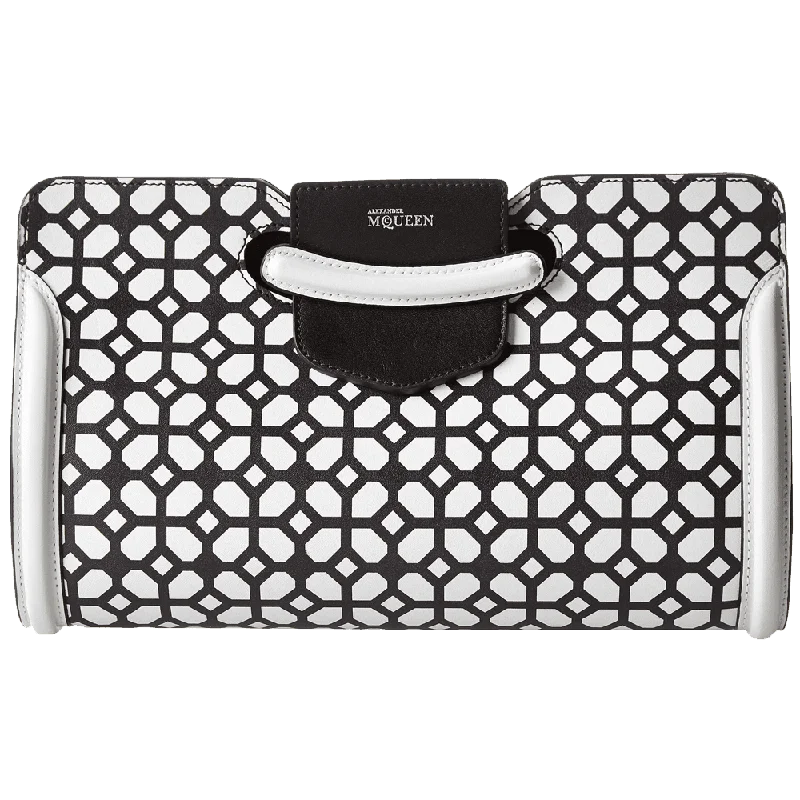 Compact Bags For Minimalist Travelers Alexander McQueen Heroine Evening Clutch