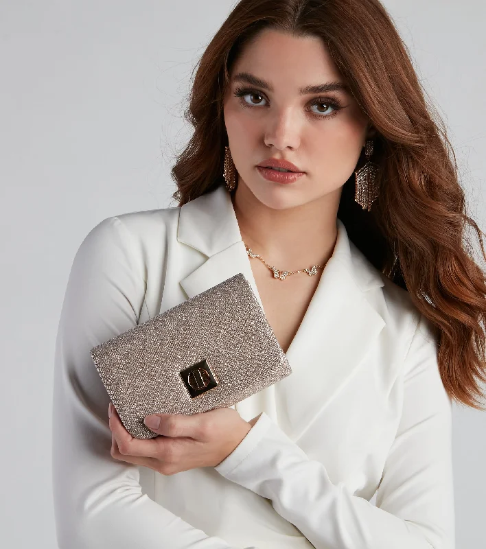 Flash Sale On Premium Bags All About The Glitz And Glam Clutch