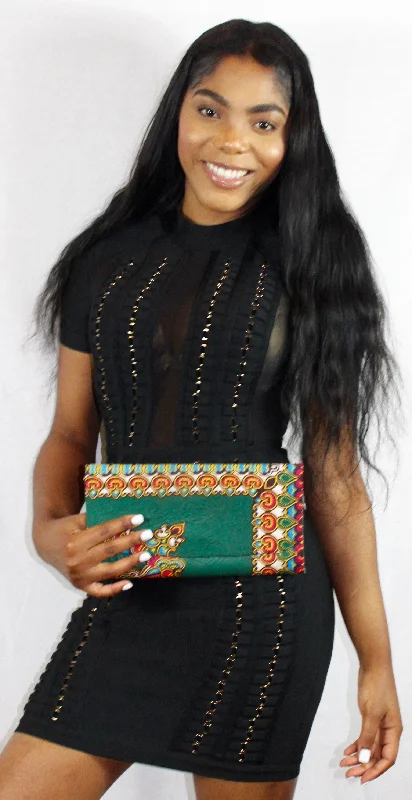 Stylish Bags For Fashion Bloggers With Promotions The Bukavu Ankara Clutch/Purse