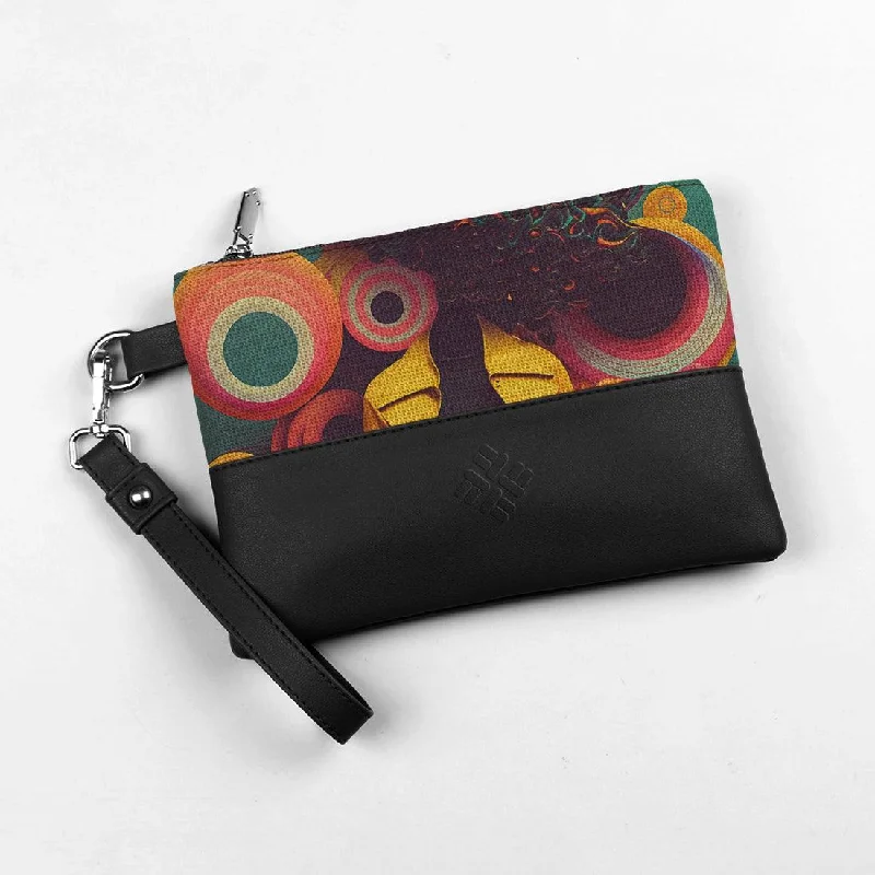 Seasonal Clearance Bags For Summer Black Toiletry Pouch Curly Thoughts