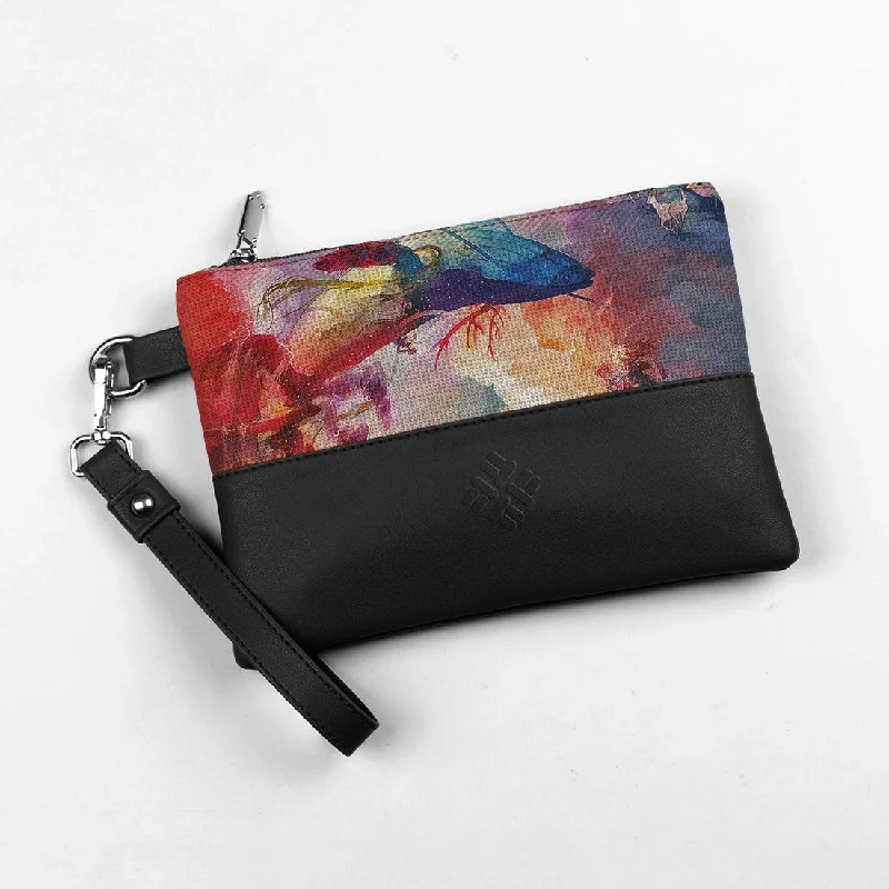 Modern And Limited-Time Offer Bags Black Toiletry Pouch Fantasy World