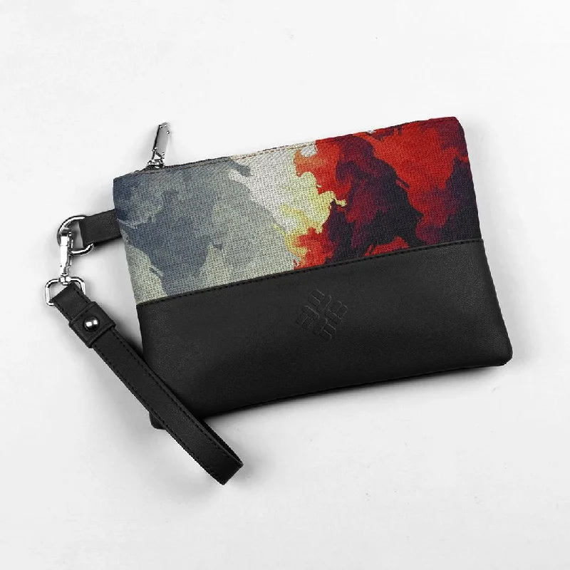 Seasonal Clearance Bags For Summer Black Toiletry Pouch Flows