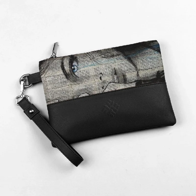 Festival Bags For Concerts And Events Black Toiletry Pouch Journal