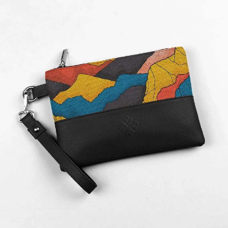 Bags For Personalized Gifts Black Toiletry Pouch Mountain