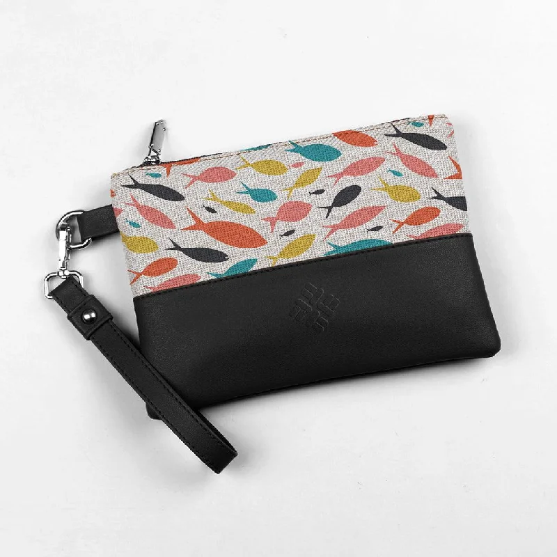 Versatile Bags That Suit Any Outfit Or Event Black Toiletry Pouch Ocean
