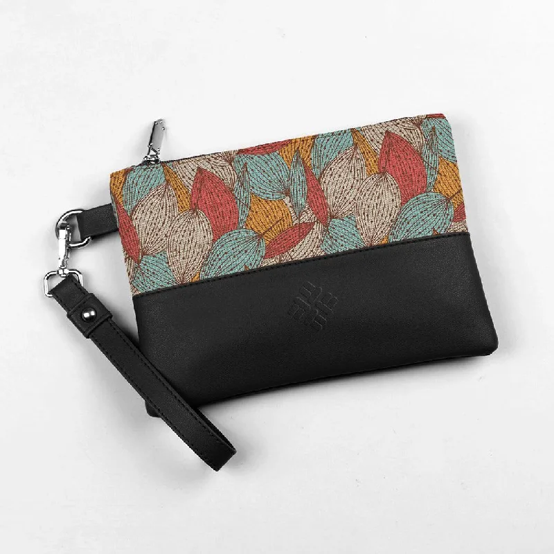 Eco-Friendly And Discounted Bags Black Toiletry Pouch Romantic Autumn