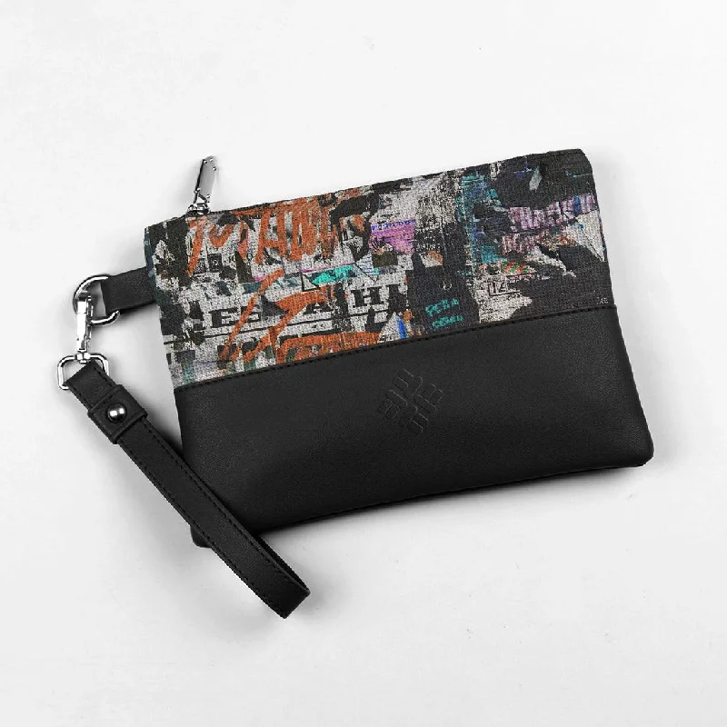 Office Professionals Black Toiletry Pouch Scratch