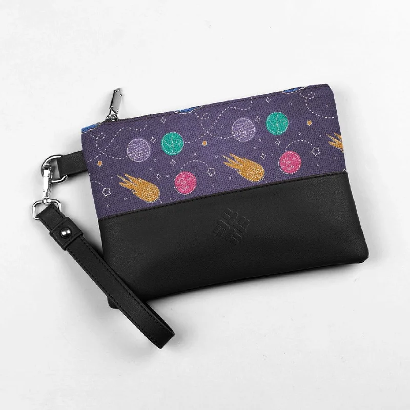 Limited-Time Offer On Trendy Bags Black Toiletry Pouch Space Art