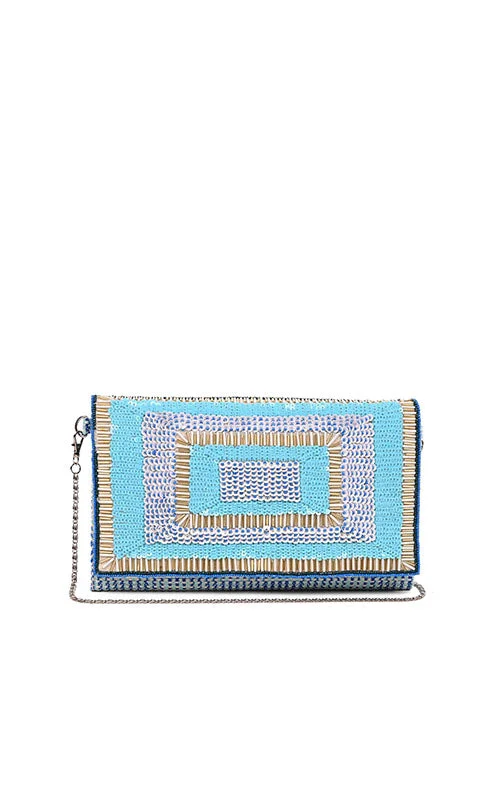 Festival Bags For Concerts And Events Blue Angel Clutch
