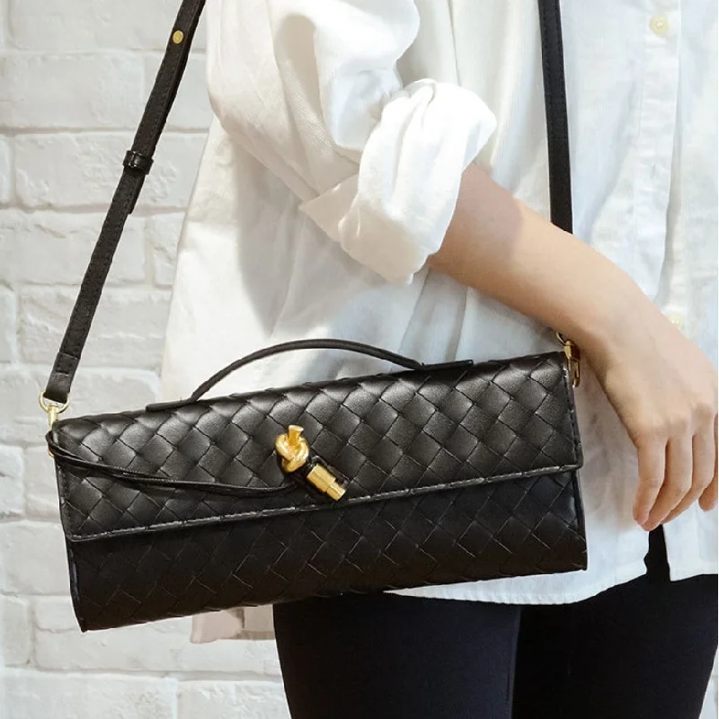 Versatile Bags That Suit Any Outfit Or Event Boho Chic: Woven Shoulder Bag Fashion Clutch Crossbody