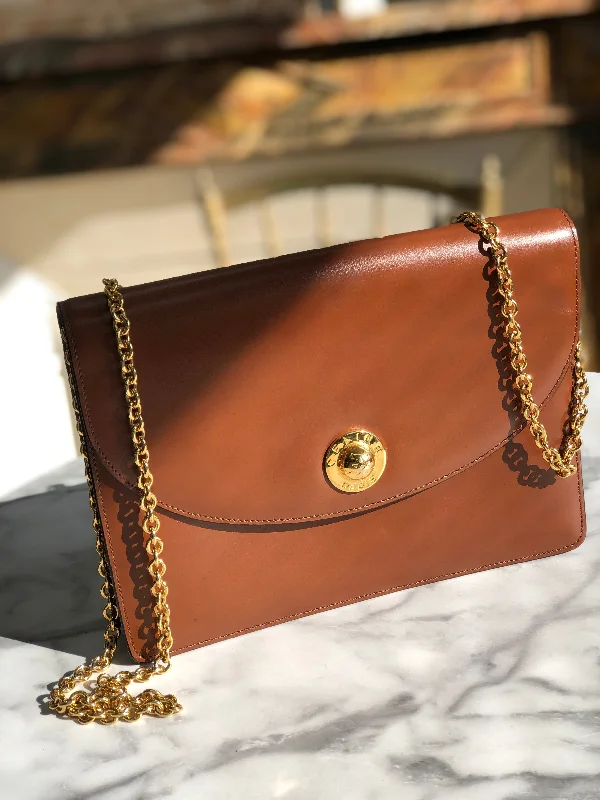 Anti-Theft And Budget-Friendly Bags CELINE Starball Chain Shoulderbag Brown Old Celine Vintage nimwmc