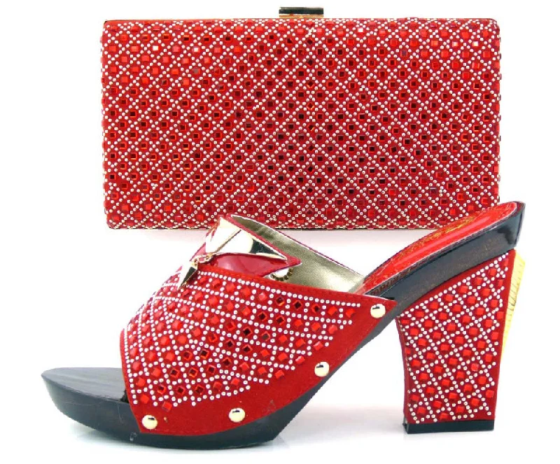 Seasonal Clearance Bags For Summer Matching Dress Shoe and Clutch