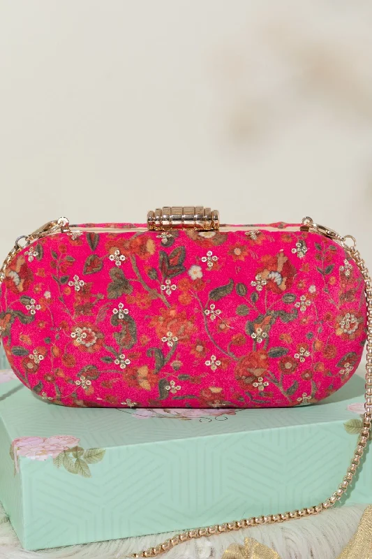 Inspired Bags For Luxury Fashion Lovers Eva capsule clutch- Pink