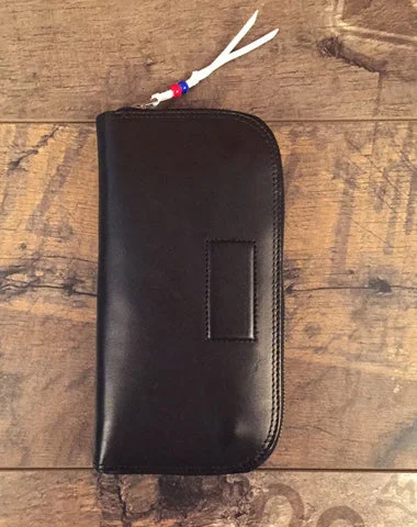 Inspired Bags For Luxury Fashion Lovers Genuine Leather Mens Cool Long Leather Wallet Zipper Clutch Wristlet Wallet for Men Inspired Bags For Luxury Fashion Lovers Genuine Leather Mens Cool Long Leather Wallet Zipper Clutch Wristlet Wallet for Men