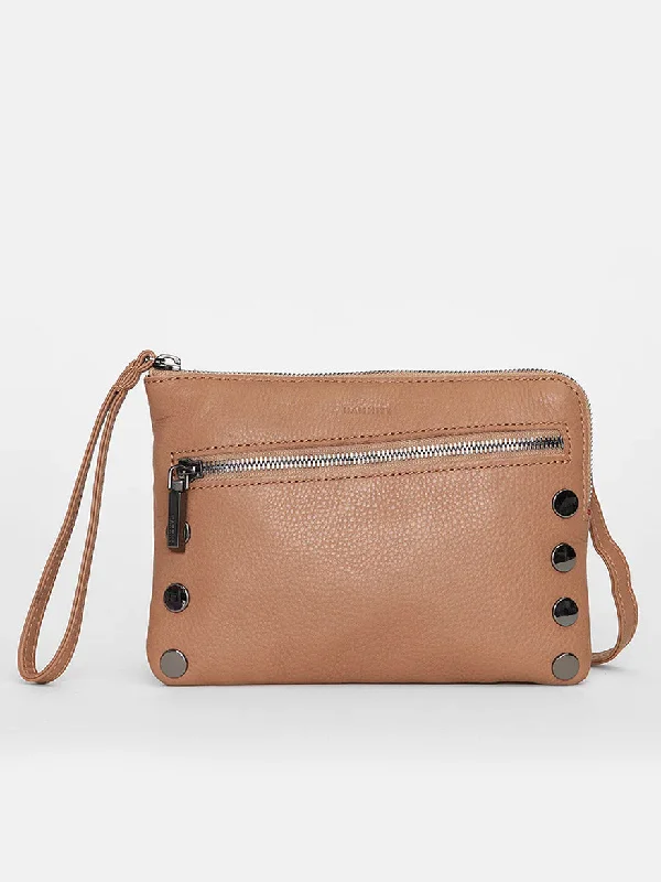 Eco-Friendly Bags With Discounts Hammitt Los Angeles Nash Small Clutch in Biscotti